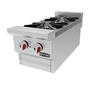 Parrilla 2 quemadores